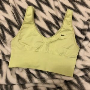 Nike yoga crop top/sports bra